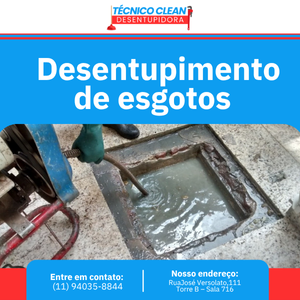 desentupidora em São Bernardo do Campo