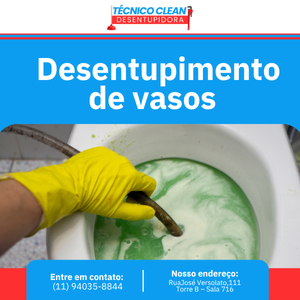 desentupidora em São Bernardo do Campo